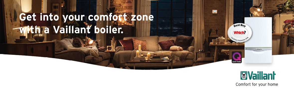 Get into your comfort zone with a Vaillant boiler